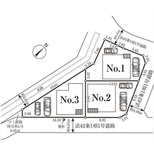 クレイドルガーデン富士見市渡戸 第9の見取り図