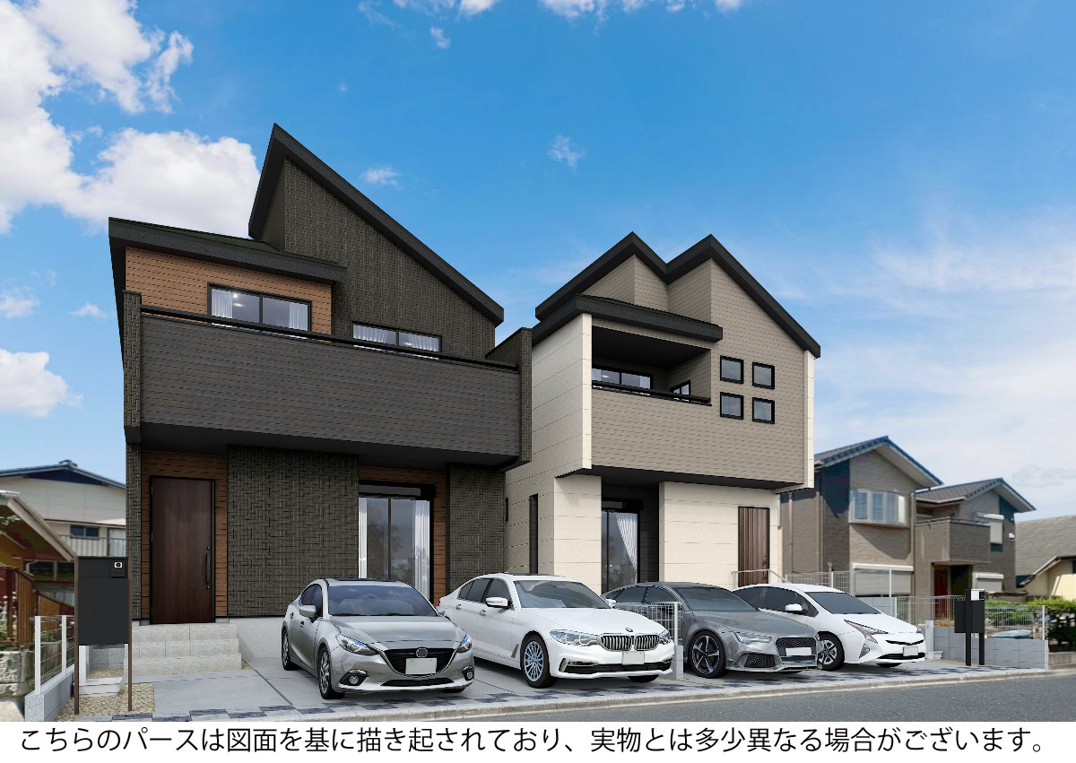 ブルーミングガーデン知多市八幡深山口２棟の外観②