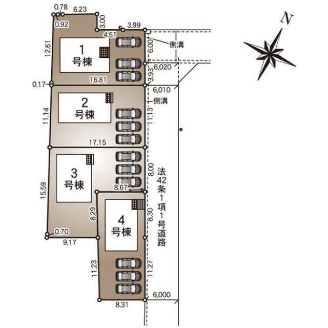 クレイドルガーデン塩尻市塩尻町 第10の見取り図