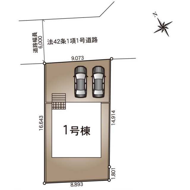 クレイドルガーデン小山市間々田 第10の見取り図