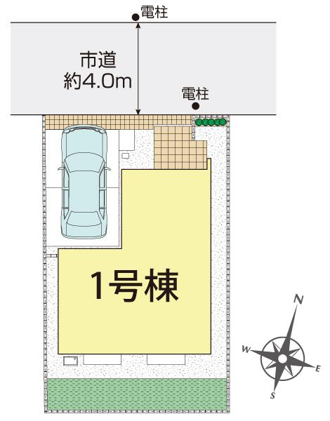 ブルーミングガーデン東久留米市氷川台２丁目１棟の見取り図