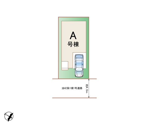 ハートフルタウン相模原市南区相南1丁目5206番の見取り図