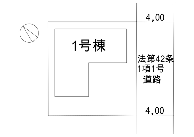 リナージュ千葉花見川区柏井１丁目　第１期の見取り図
