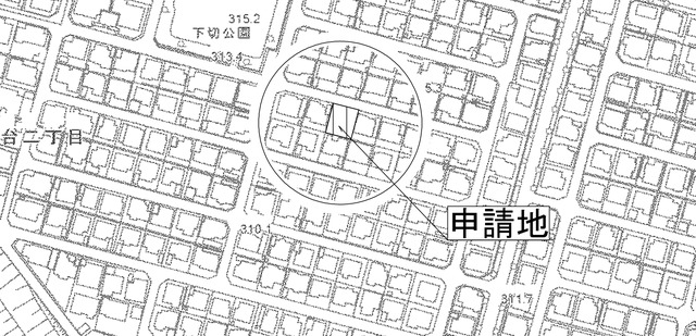 リナージュ神戸北区星和台２丁目　第１期の見取り図