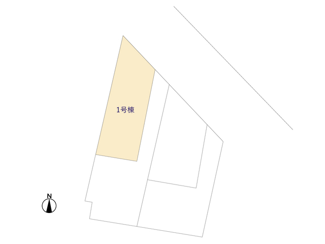 グラファーレ4106練馬区大泉町２７期４棟の見取り図