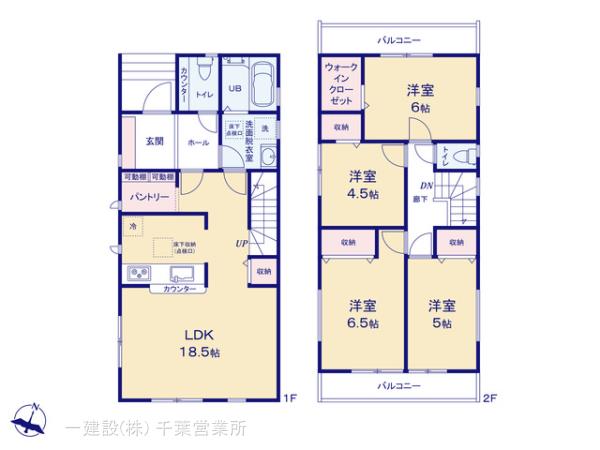 リーブルガーデン本北方２丁目の見取り図