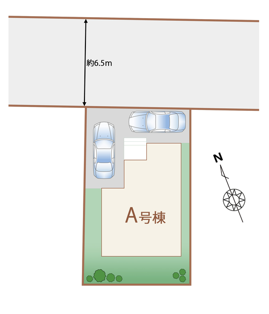 ハートフルタウン宮本町657番35の見取り図