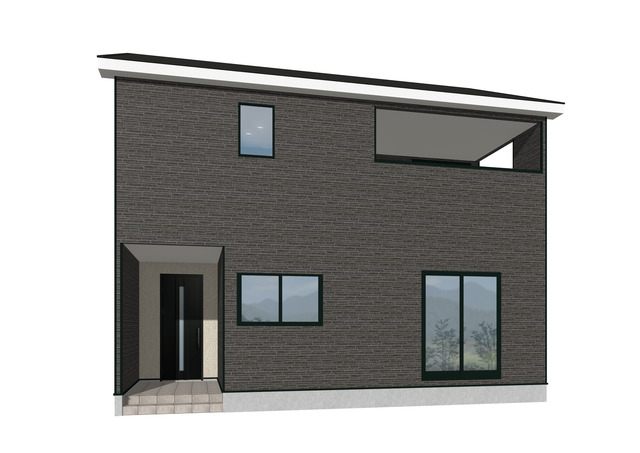 １号棟・南側（外観 完成予想図）