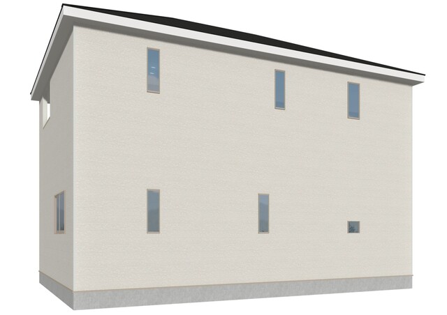 ２号棟・南西（外観 完成予想図）