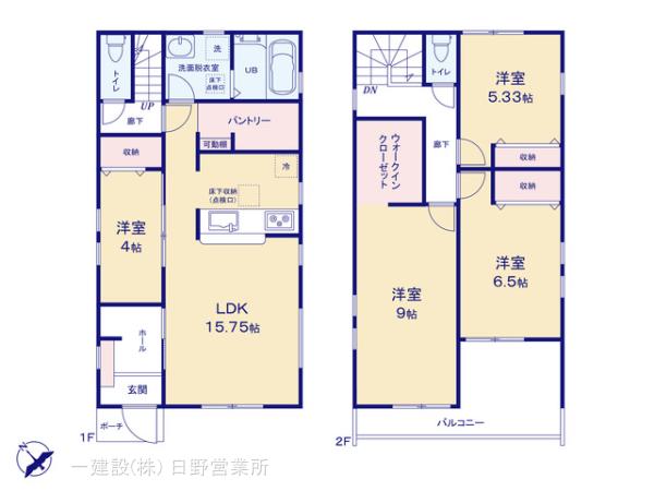 リーブルガーデン八王子大和田町第１０の見取り図
