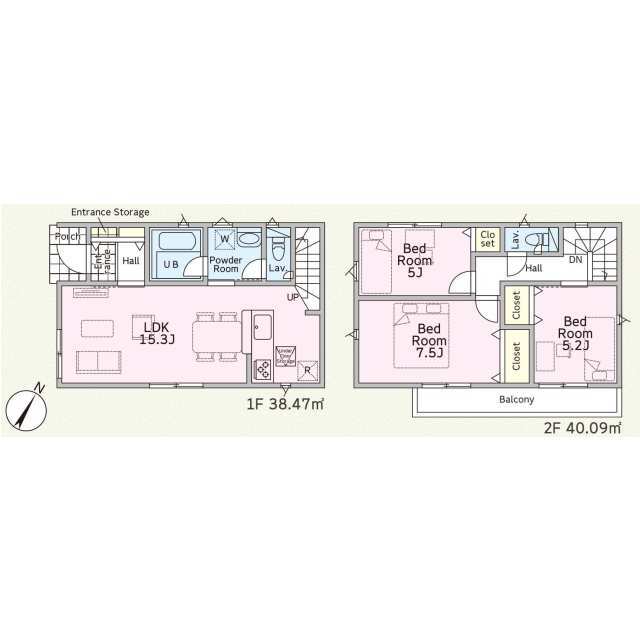 クレイドルガーデン平塚市上平塚 第4の見取り図