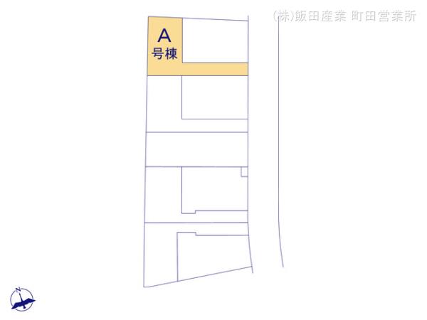ハートフルタウン町田市南大谷1286番の見取り図