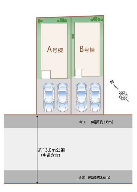 ハートフルタウン本八幡　南大野1丁目43番の外観②