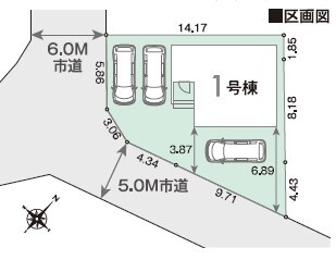 リナージュ八街富山　第１期の見取り図