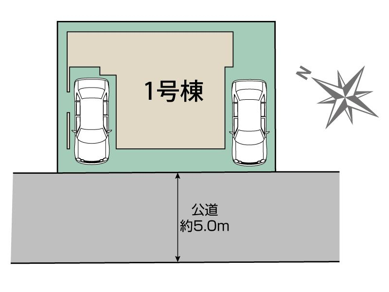 ブルーミングガーデン新座市堀ノ内２丁目１棟の見取り図