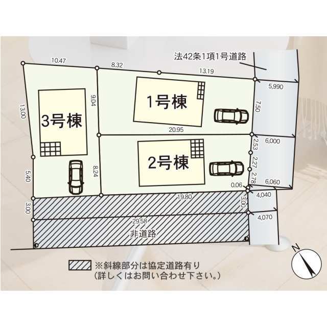 クレイドルガーデン豊郷町四十九院 第2の見取り図
