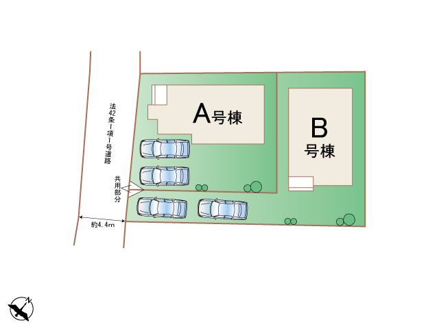 ハートフルタウン三神峯二丁目318番の見取り図