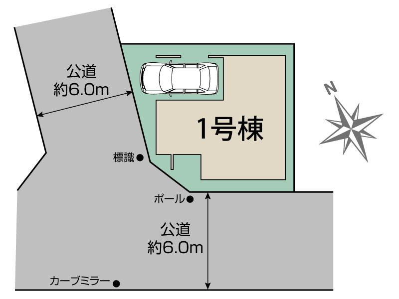 ブルーミングガーデン東久留米市前沢４丁目１棟の見取り図