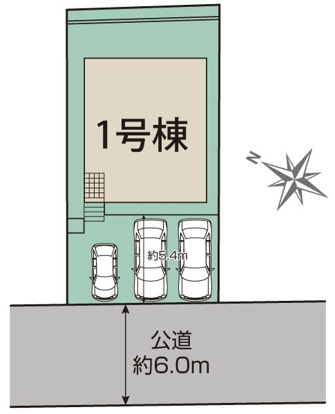 ブルーミングガーデン船橋市高野台４丁目１棟の見取り図
