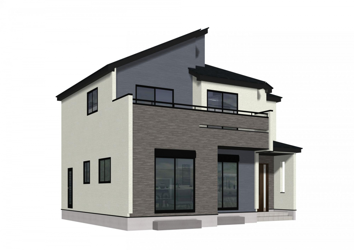 ブルーミングガーデン水戸市姫子１丁目１棟の外観②