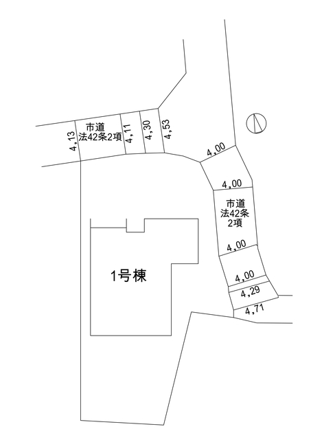 リナージュいなべ大安町梅戸　第１期の見取り図