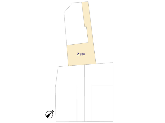 グラファーレ4150川崎市鷺沼６棟の見取り図