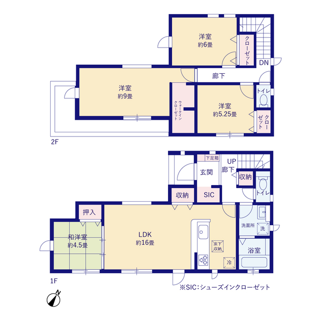 グラファーレ4217佐倉市王子台１０期１棟の見取り図