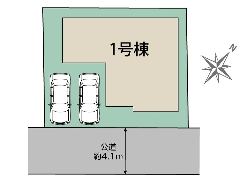 ブルーミングガーデン富士見市渡戸１丁目１棟の見取り図
