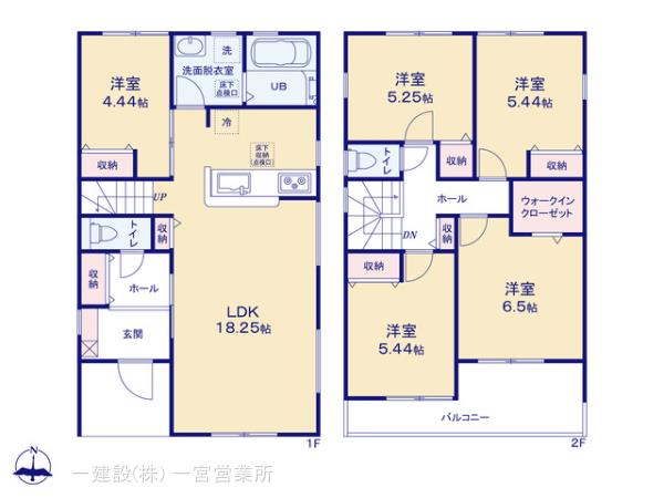 リーブルガーデン愛西市諸桑町の見取り図