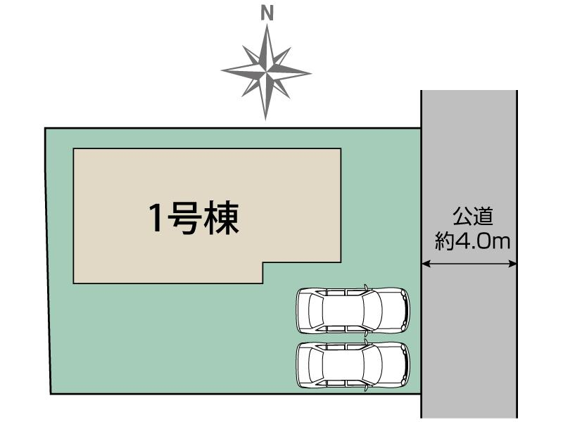 ブルーミングガーデン東松山市西本宿１棟の見取り図