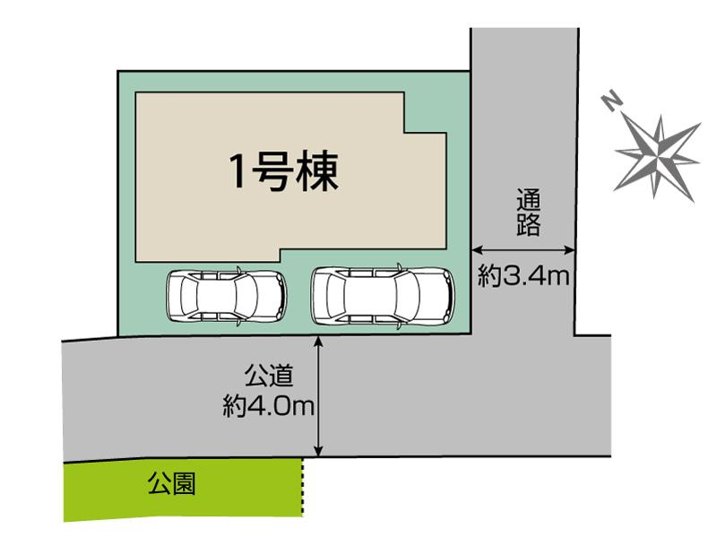 ブルーミングガーデン佐倉市井野１棟の見取り図