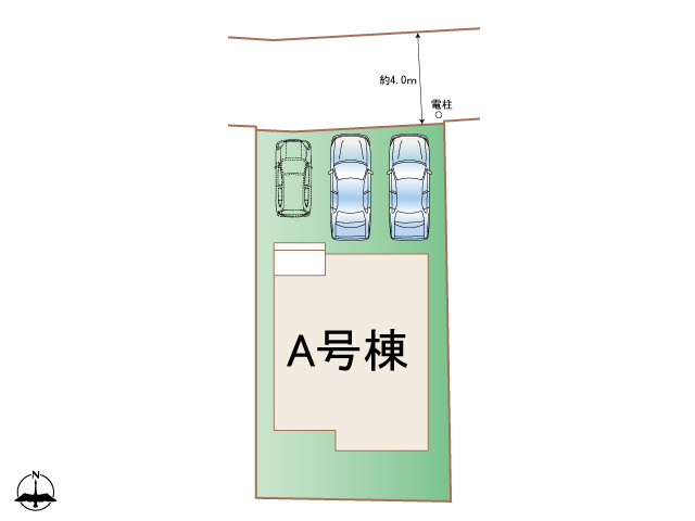 ハートフルタウン西川田町1000番の見取り図