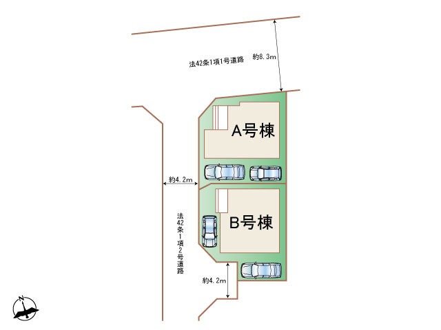 ハートフルタウン茅ヶ崎市円蔵1丁目757番4の見取り図