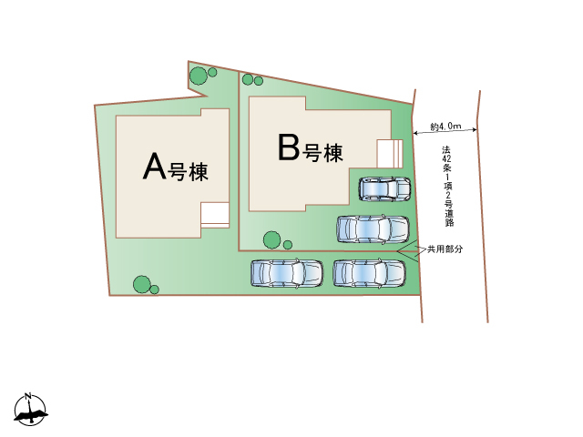 ハートフルタウン郡山五丁目148番の見取り図
