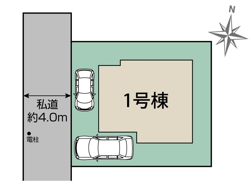 ブルーミングガーデン練馬区大泉学園町７丁目１棟の見取り図