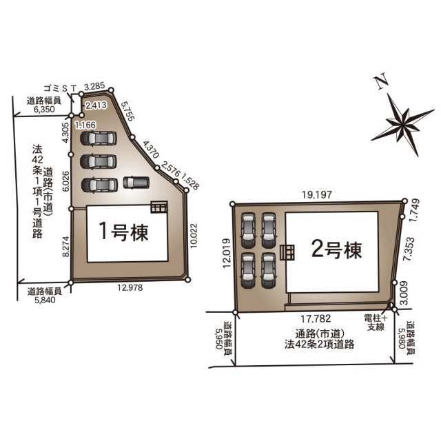 クレイドルガーデン東彼杵町蔵本郷 第2の見取り図