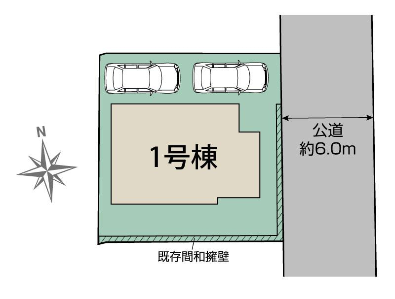 ブルーミングガーデン船橋市大穴北２丁目１棟の見取り図