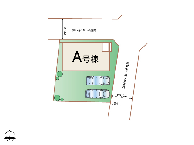 ハートフルタウン横浜市港南区上永谷3丁目5048番の見取り図