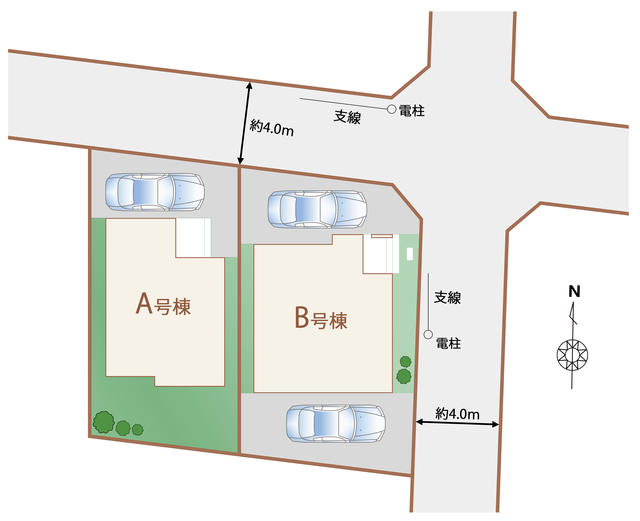 ハートフルタウン小平花小金井5丁目の見取り図