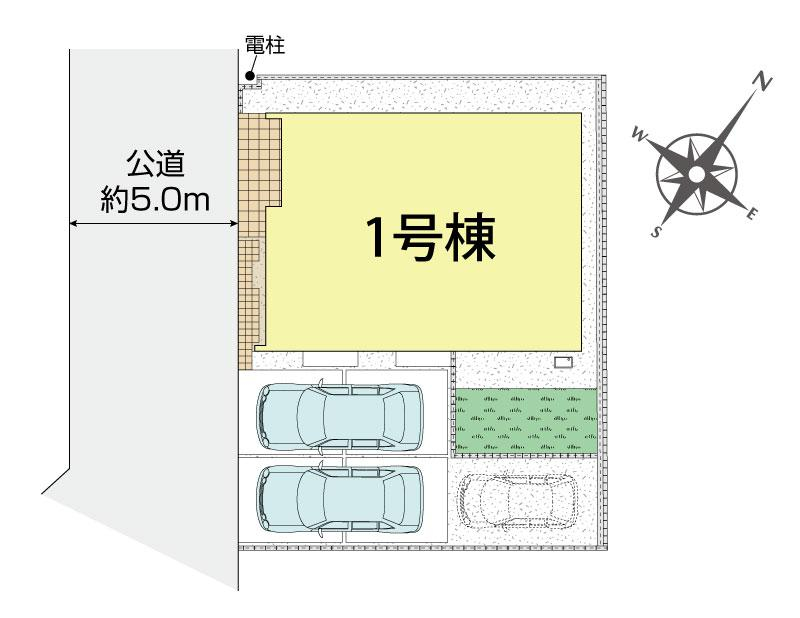 ブルーミングガーデン八千代市高津１棟の見取り図