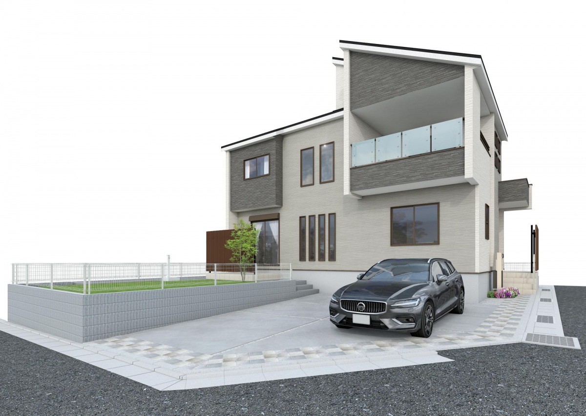 ブルーミングガーデン横須賀市ハイランド３丁目２期１棟の外観②