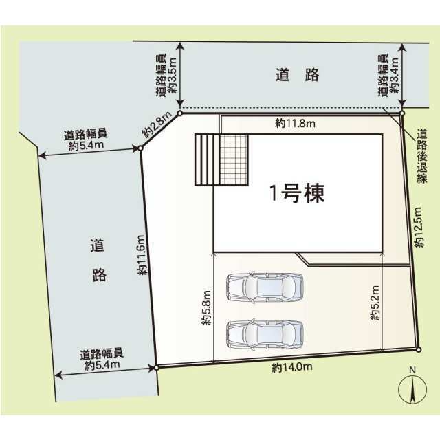 クレイドルガーデン四日市市楠町本郷 第6の見取り図