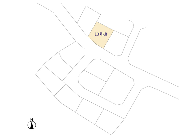 グラファーレ4110横浜市岡津町８期３１棟の見取り図