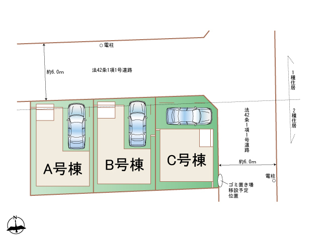 ハートフルタウン相模原市緑区橋本8丁目263番の見取り図