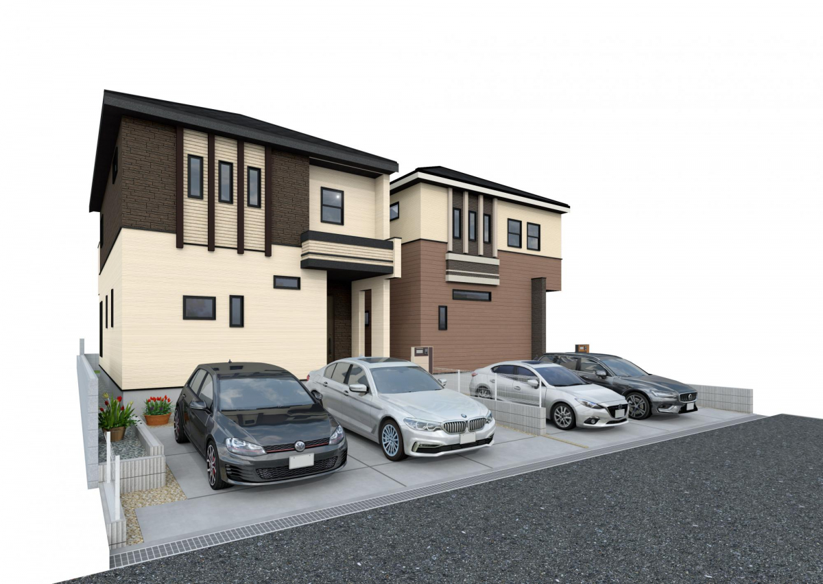 【完成予想パース】 