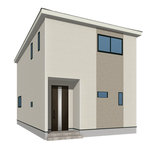 １号棟　外観（完成予想図）