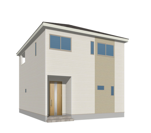 ３号棟　外観（完成予想図）