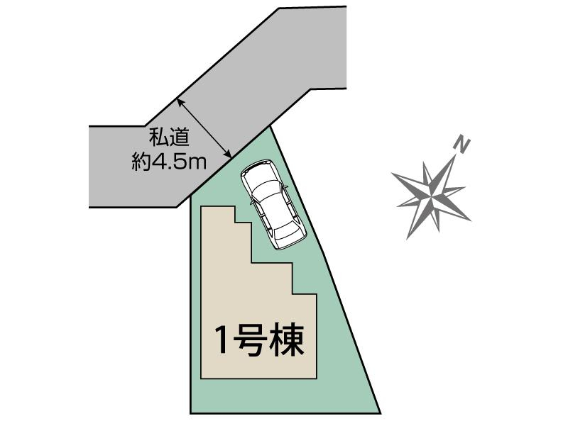 ブルーミングガーデン東久留米市柳窪４丁目１棟の見取り図
