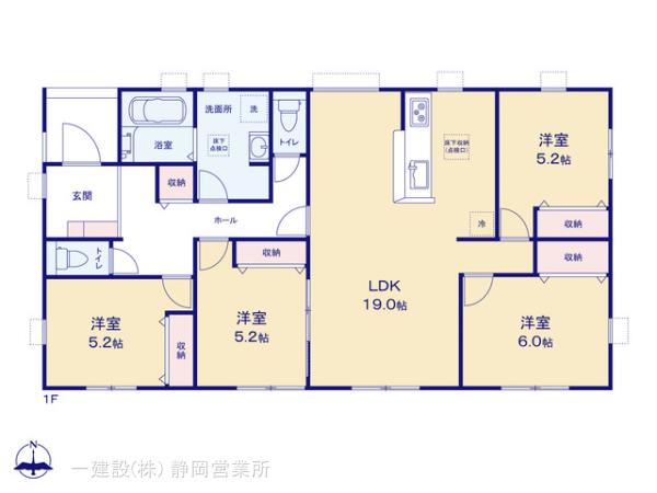 リーブルガーデン吉田町住吉8期の見取り図