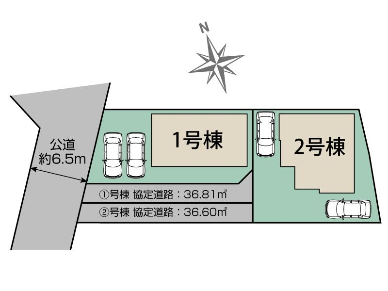 ブルーミングガーデン福岡市城南区東油山２丁目２棟の見取り図